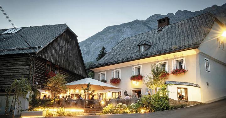 Zwei Hauben für das Wirtshaus & Dorfhotel Mayer in St. Martin am Grimming. Foto: Dorfhotel Mayer