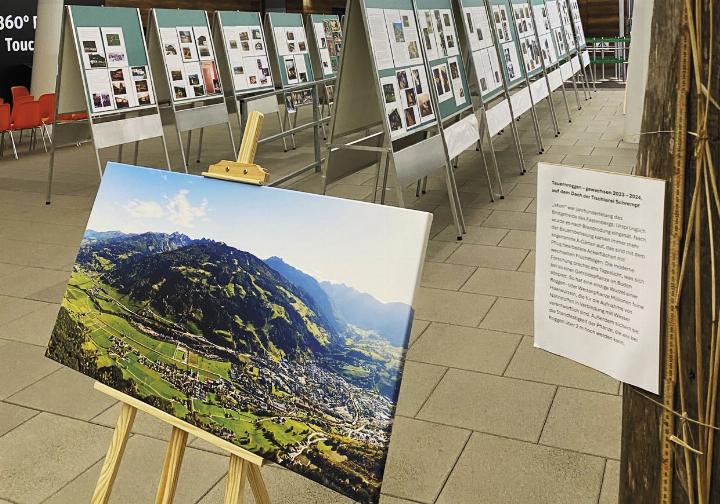 Das Dokumentationsmaterial zeigt die wirtschaftliche Entwicklung des Fastenberges. Foto: o.K.