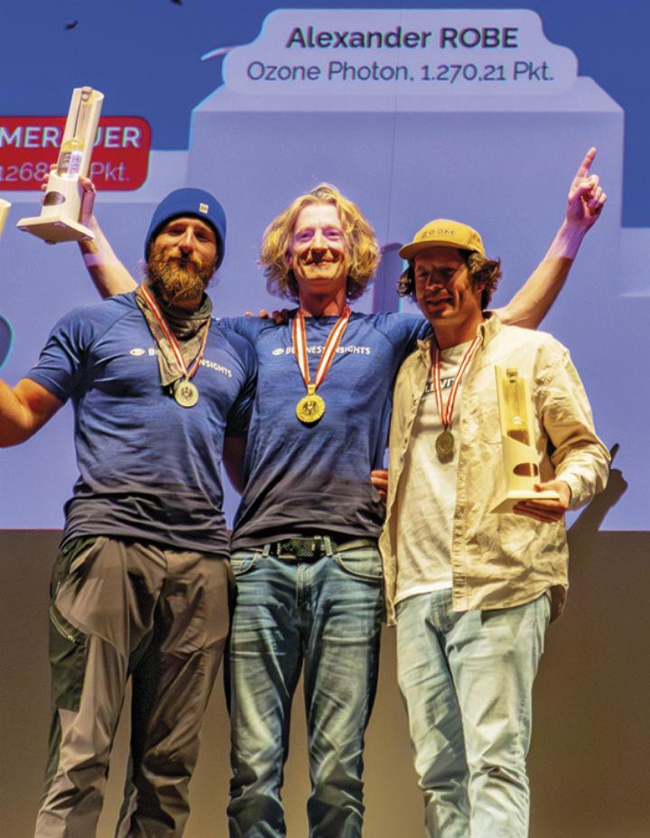 Michael Sommerauer, Alexander Robé und Werner Luidolt krönten sich zum Staatsmeister in der Mannschaftswertung. Foto: Mojo