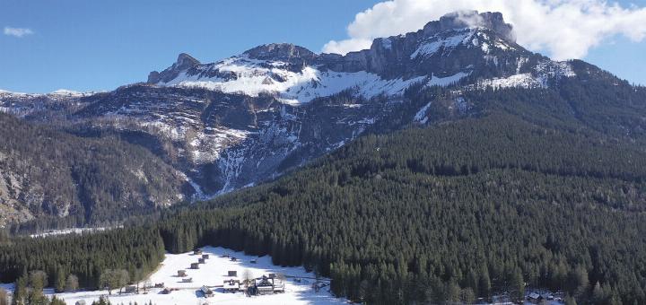 Auf der Blaa-Alm in Altaussee hatte sich Adolf Eichmann während der letzten Kriegstage verschanzt. 
Foto: Markus Raich