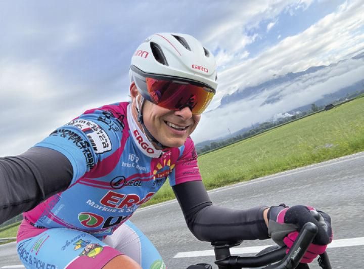 Der erfahrene Ausdauersportler Markus Brandl vor seinem Comeback beim Race Around Austria.