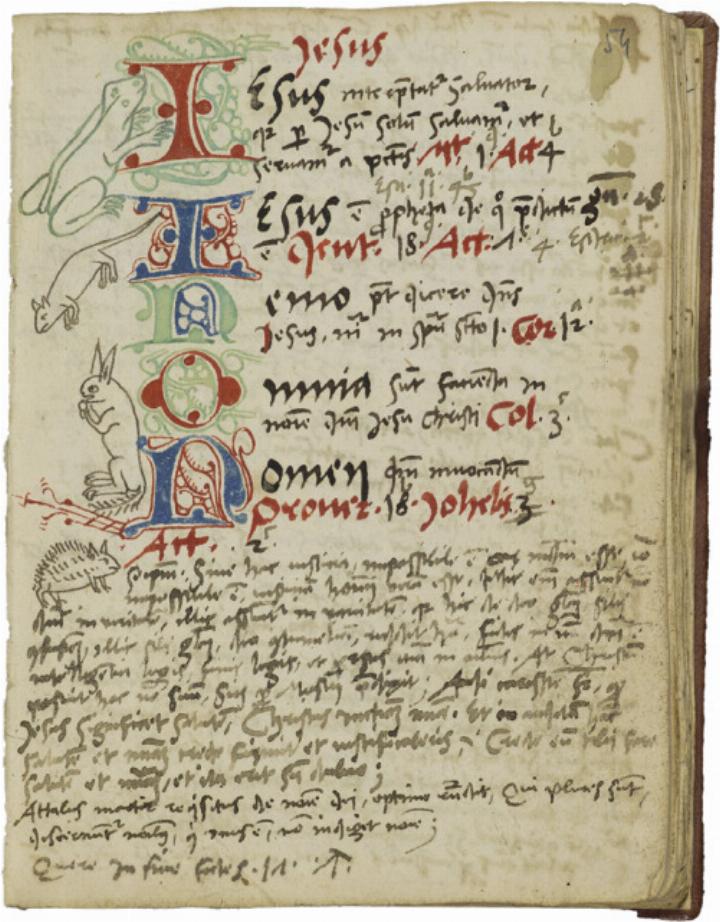 Mittelalterliche und neuzeitliche Handschriften sind nun in einem Online-Archiv abrufbar.