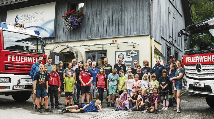 Gelungenes Abschlussfest der Sommererlebnistage in der Gemeinde Wildalpen. Foto: Natur- und Geopark Steirische Eisenwurzen