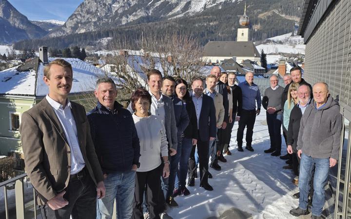 SPÖ-Regionalpolitiker tauschten sich kürzlich in Gröbming aus und arbeiteten an Lösungskonzepten. 
Foto: SPÖ Liezen