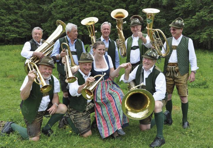 Ein Fixpunkt im Jahr für Blasmusikanten ist das Jodler- und Weisenbläser-Treffen auf der Blaa-Alm.

Foto: Egger