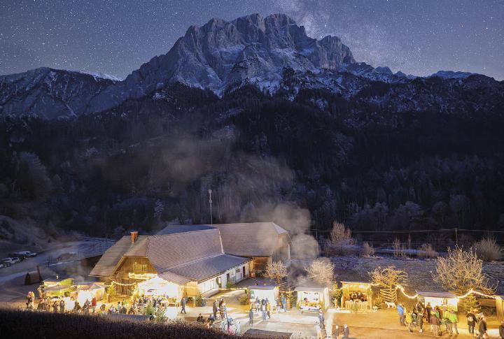 Advent im Nationalpark: Gstatterboden wird ab dem morgigen Samstag zwei Tage lang zum Weihnachtsdorf.

Foto: Andreas Hollinger