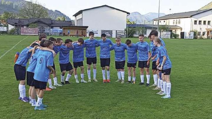 Die U16 von St. Gallen feierte gegen Gröbming einen überlegenen 8:2-Heimsieg. Foto: SV St. Gallen