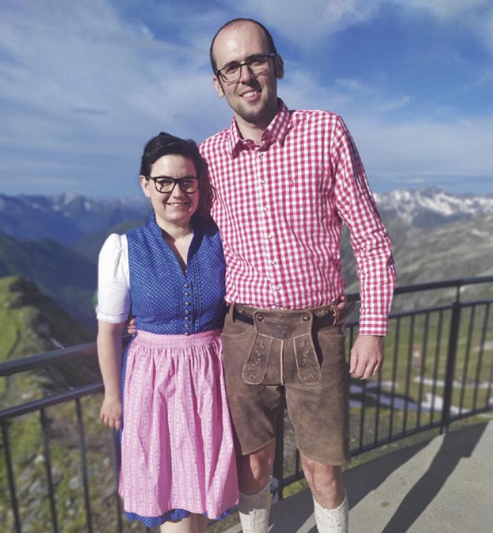 Veronika und Patrik Husar freuen sich auf die kommende Saison am Guttenberghaus.

Foto: o.K.