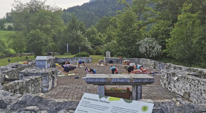 Naturnahes Training unter fachkundiger Anleitung von Fitness-Coach Nebojsa Dukic. Foto: © Landentwicklung Steiermark