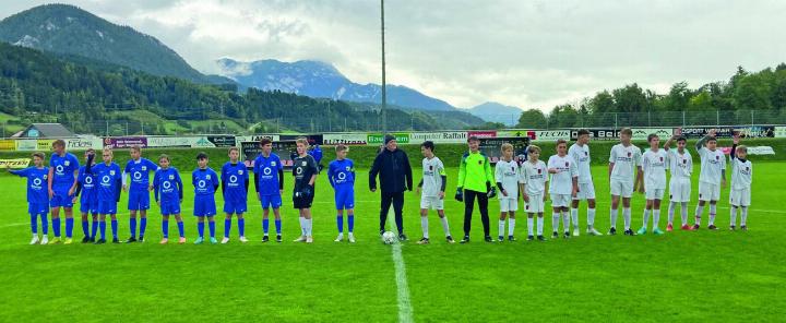 Die U14 Mannschaften Schladming und SG Paltental trennten sich mit einem torlosen Unentschieden.