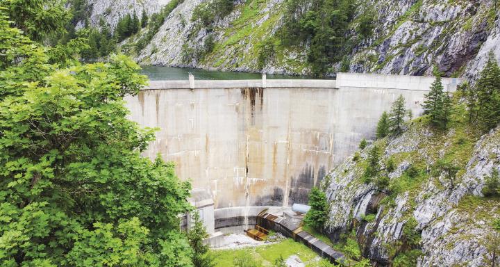 Per Rad ging es für die Teilnehmer von Brandls Entdeckungstour zur Salza-Staumauer.

Foto: Ennstaler