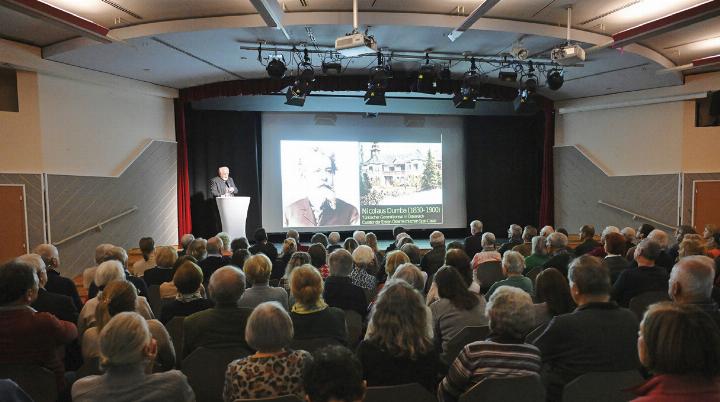 Ein Vortrag von Hans Böker war der Startschuss der großangelegten Veranstaltungsreihe zum 125. Todestag von Nicolaus Dumba in Liezen.
Foto: Thomas Fröschl