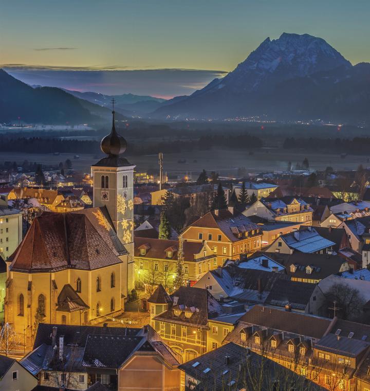 Vorweihnachtszeit in Liezen: Konzerte in Stadtpfarrkirche und Kuli-narik am Vorhof. Foto: Manuel Capellari