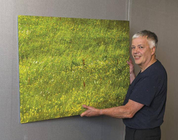Erich Lechner stellt seine neuesten Werke in der CCW-Kunstgalerie aus.

Foto: Lechner