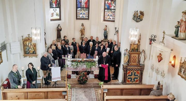 Jubiläumsklänge in der Pfarrkirche: Der Kirchenchor Grundlsee feierte das 70-jährige Bestehen. Foto: o.K.