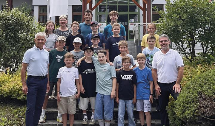 Als Ausgleich zum Programmieren vor den Bildschirmen war zusätzlich ein Sportprogramm geboten.
Foto: WKO Ennstal/Salzkammergut