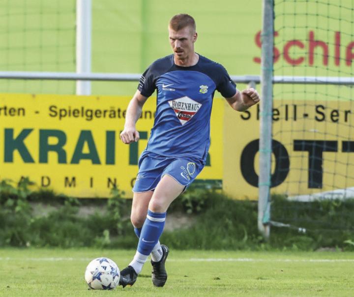 Andre Unterberger erzielte beim 1:0-Auswärtssieg des FC Schladming gegen Kalsdorf das goldene Tor für die Gäste. Foto: FCS