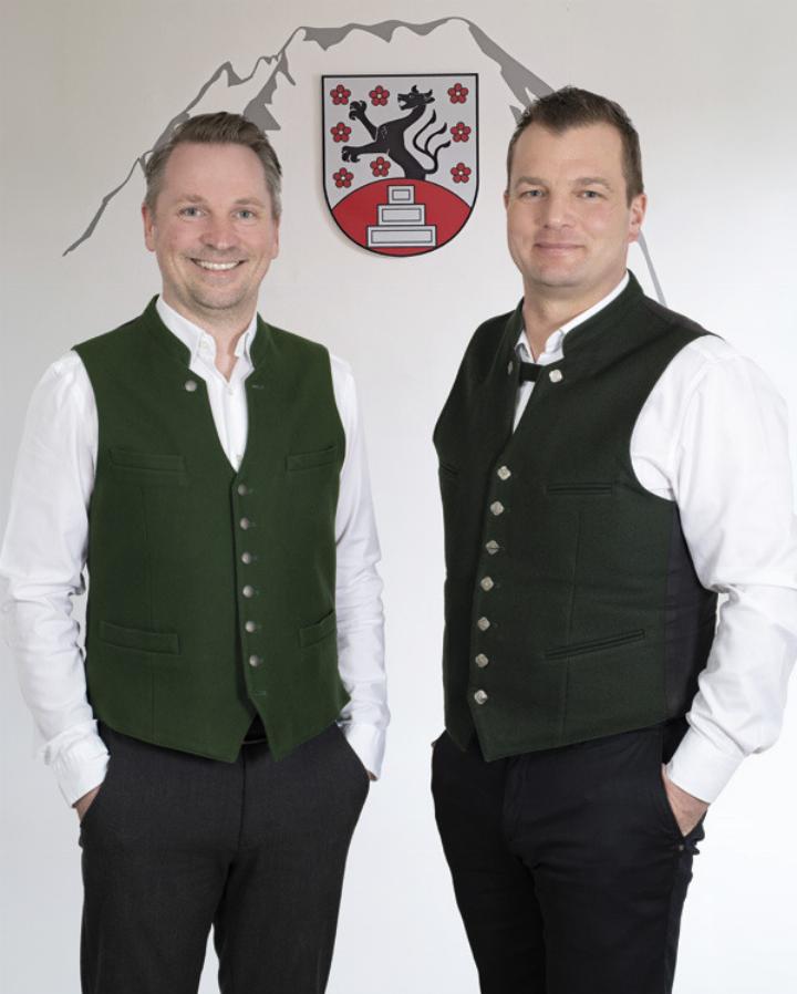 Das künftige Führungsduo für Stainach-Pürgg: Bernhard Schachner (re.) und Bernd Tasch. Foto: Sibel Zechmann