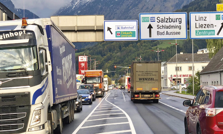 Die Verkehrsbelastung bleibt eines der größten Anliegen der Bevölkerung. 
Foto: ÖVP Liezen-Weißenbach
