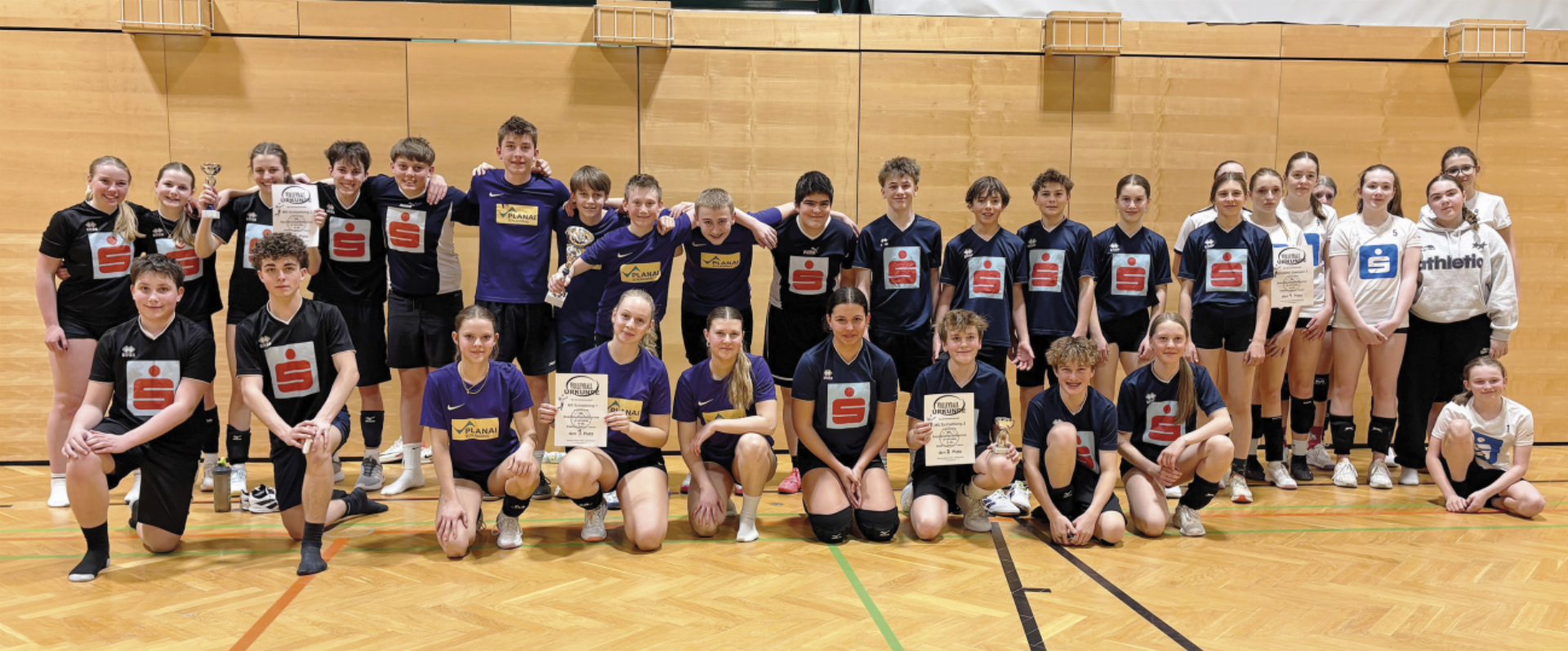 Die Volleyballteams aus Schladming überzeugten auf ganzer Linie. Foto: PSC Schladming - Das Bild wird blockiert. – Möglicherweise durch einen aktiven Adblocker.