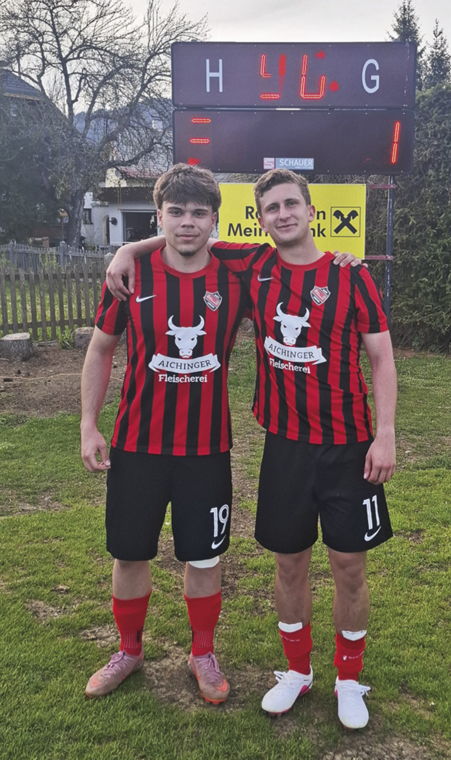 Michael Kraft und Jovan Vlacic erzielten die Tore für Bad Mitterndorf beim 3:1-Sieg gegen ESV Knittelfeld. Foto: ASV Bad Mitterndorf - Das Bild wird blockiert. – Möglicherweise durch einen aktiven Adblocker.