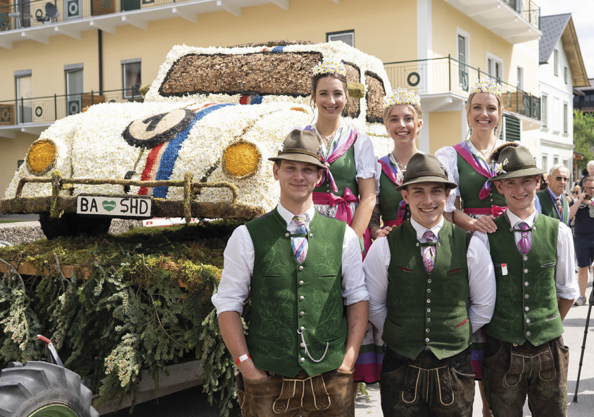Für „Herbie“ vom Team SHD (See hoch Drei) gab es den ersten Platz. Foto: Jakob Grill/Narzissenfestverein - Das Bild wird blockiert. – Möglicherweise durch einen aktiven Adblocker.