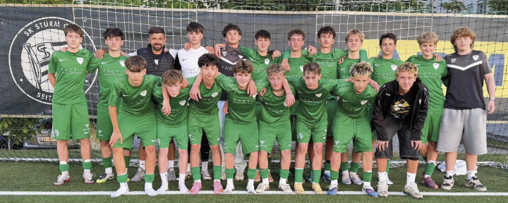 Die U15-Ennstalauswahl mit Trainer Slaven Biljesko beendete die Meisterschaft in der steirischen Leistungsklasse am herausragenden 6. Platz.