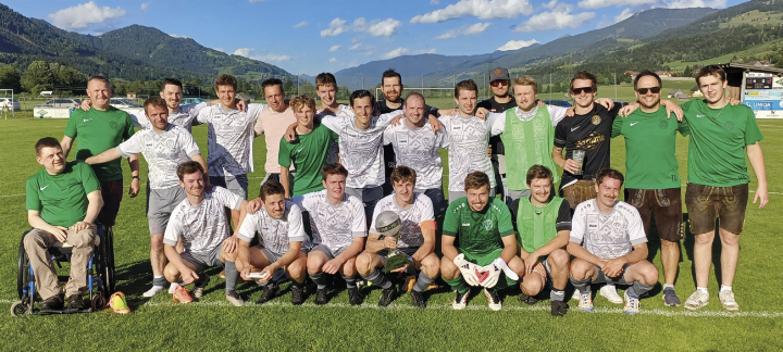 Der SV Rohrmoos-Untertal ist Dorfmeister 2026 und holte sich den Dolomitenpokal. Foto: o.K.