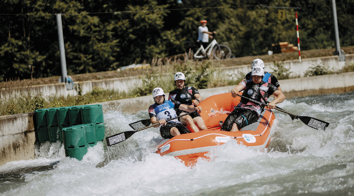 Aufgrund der starken Leistungen bei den österreichischen Meisterschaften stellt Rafting Sport Salzatal aus Wildalpen auch im kommenden Jahr wieder das Nationalteam für internationale Bewerbe.

Foto: Dominik Angerer