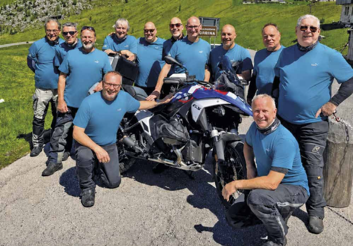 Die Bikerfreunde Öblarn sind eine eingeschworene Truppe, die ihre Freiheit auf zwei Rädern findet.