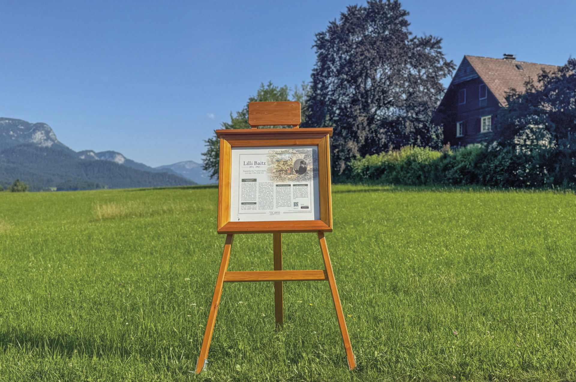 Wandern und dabei Kunst und Kultur genießen: Die „Via Artis“ umfasst 37 Stationen und zwischen zwei und vier Stunden Gehzeit.

Foto: Theresa Schwaiger - Das Bild wird blockiert. – Möglicherweise durch einen aktiven Adblocker.
