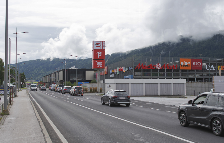 Aus Kosten- und Nutzengründen gibt es keinen Ausbau der B 320 in der Bezirkshauptstadt Liezen.
Foto: Ennstaler