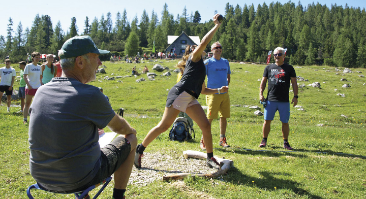 Das Bergsportfest bietet freundschaftliches Kräftemessen, Ausdauerwettkampf und Unterhaltung. Foto: ÖAV Liezen