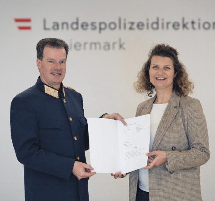 Neue-Bezirkspolizeikommandantin