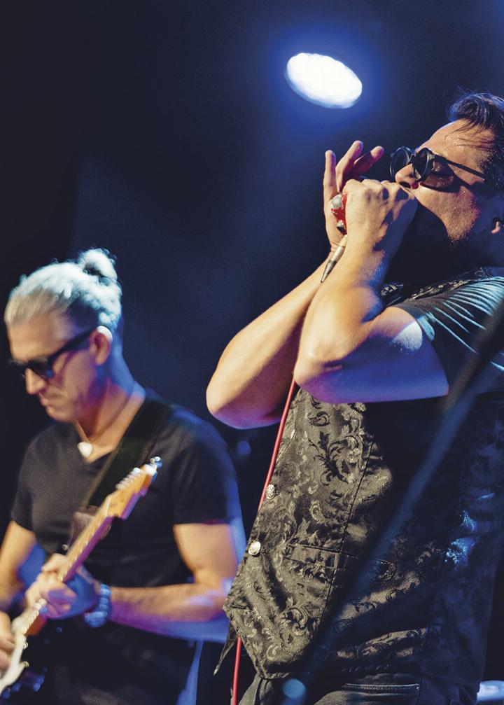 Blues-auf-der-Mundharmonika